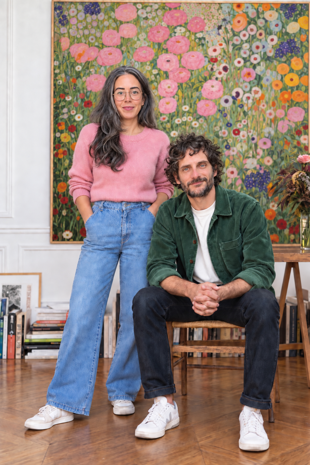 Angélique et Antoine, le duo de webdesigners du studio Studuo