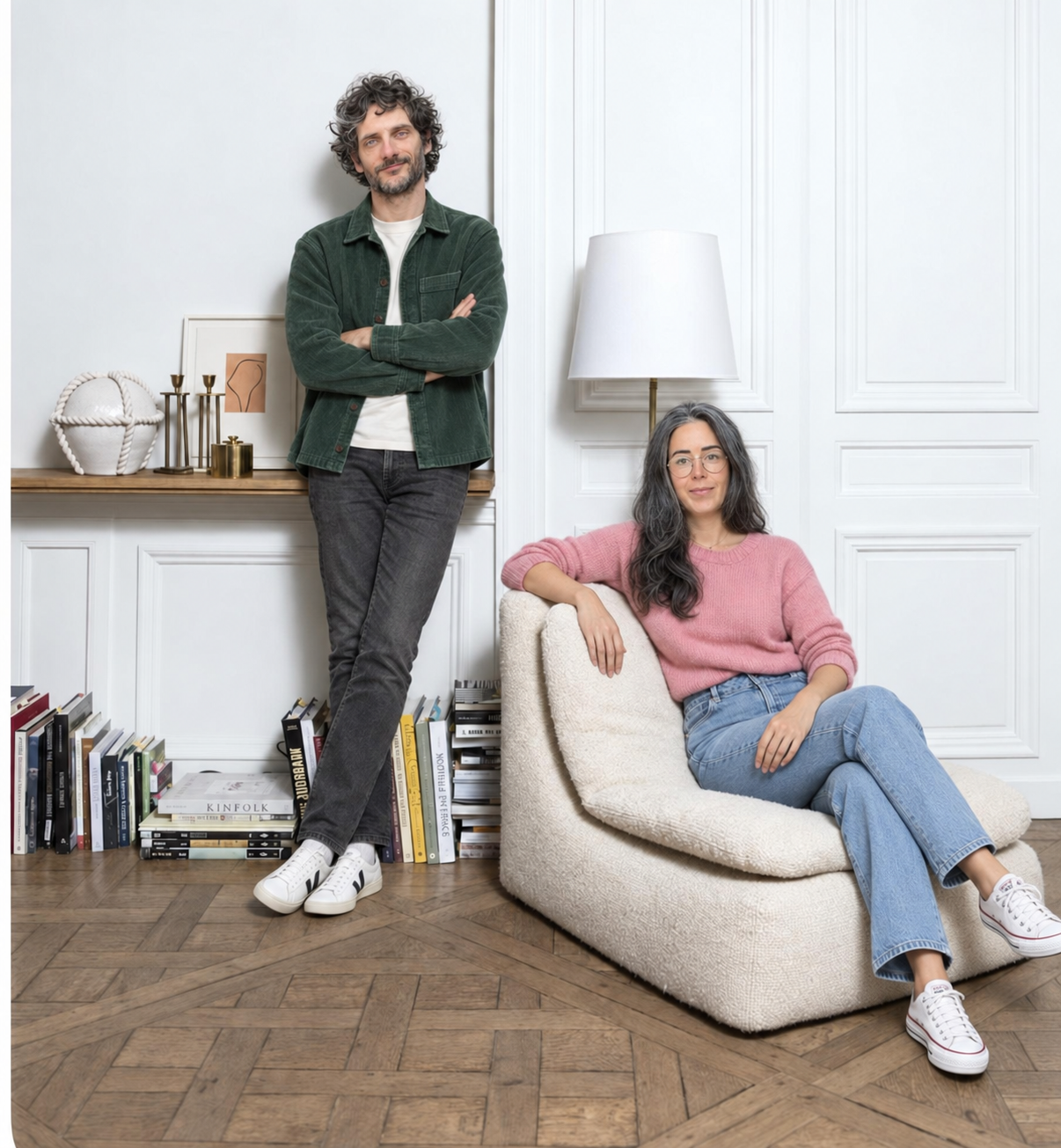 Angélique et Antoine, le duo du studio de création web STUDUO